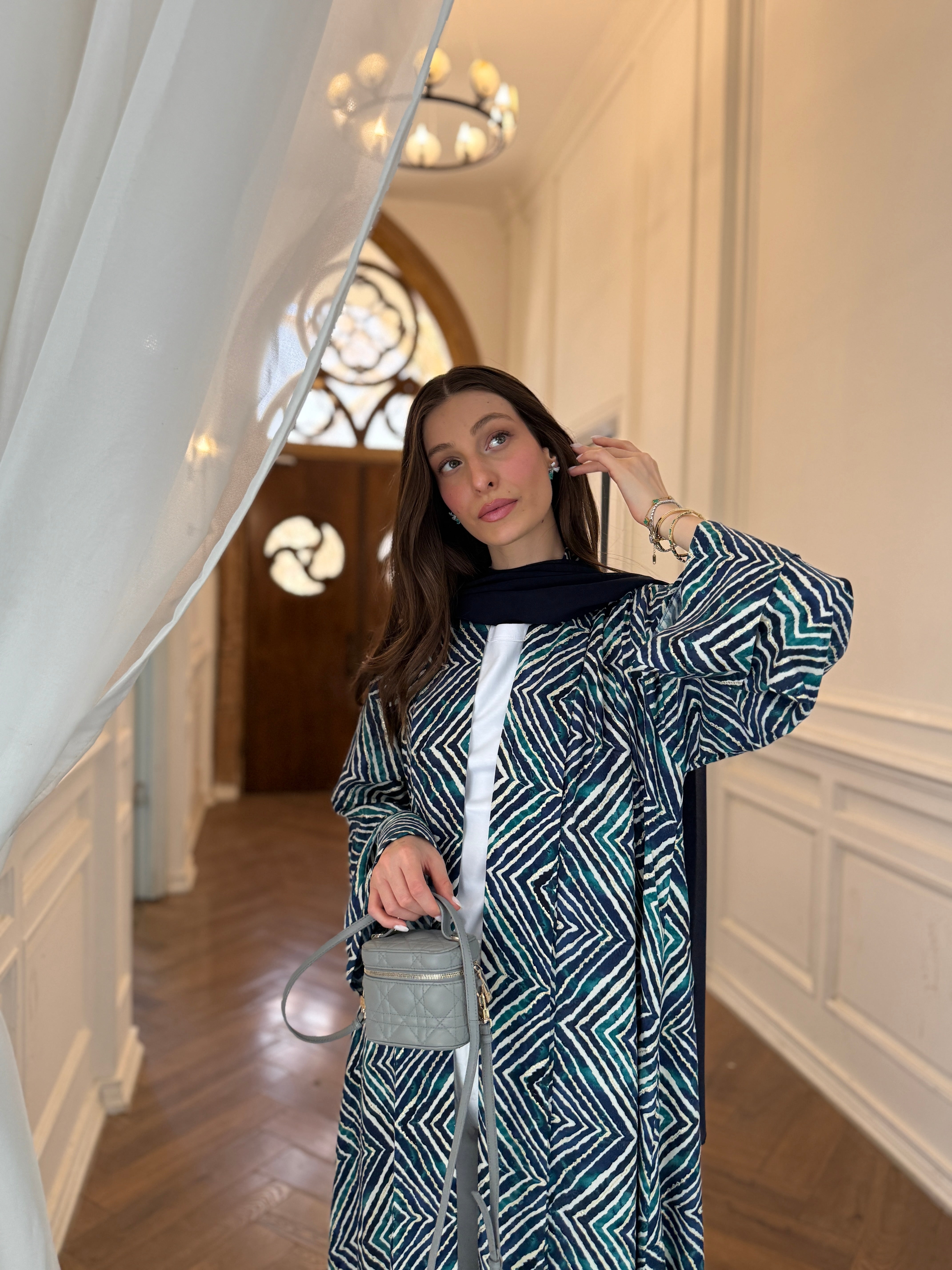 Summer Ocean Abaya