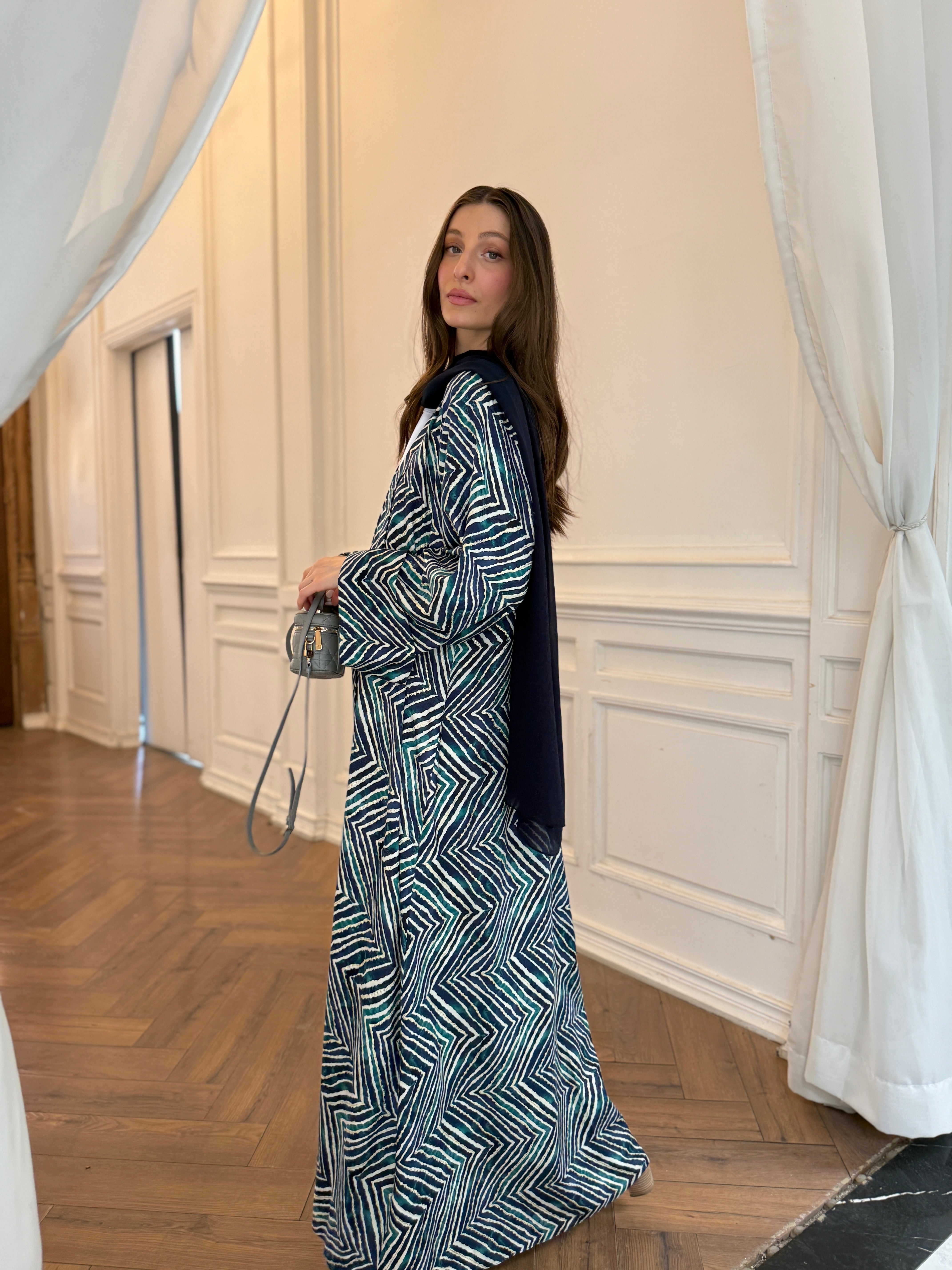 Summer Ocean Abaya
