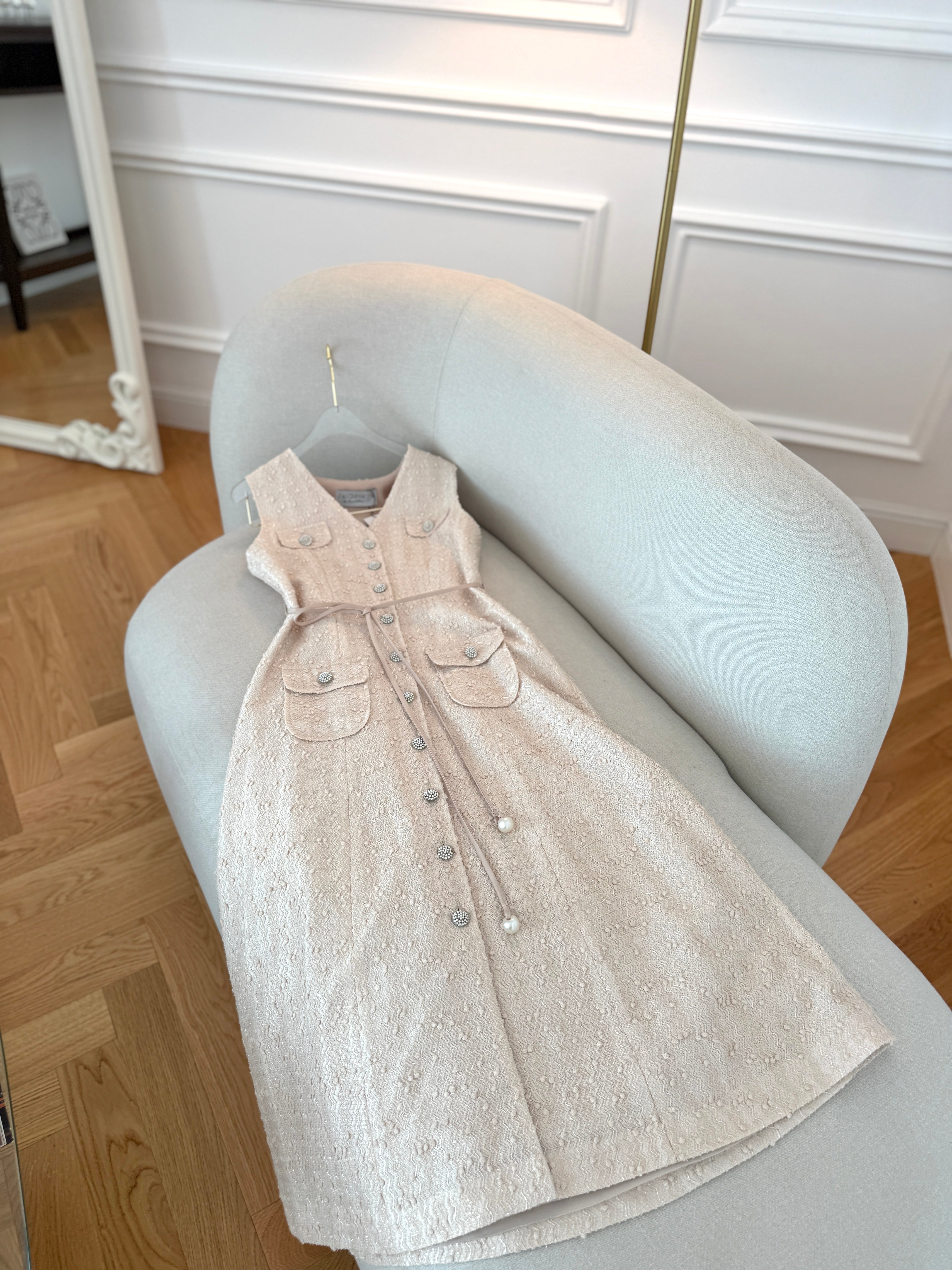 Long Chenille Dress