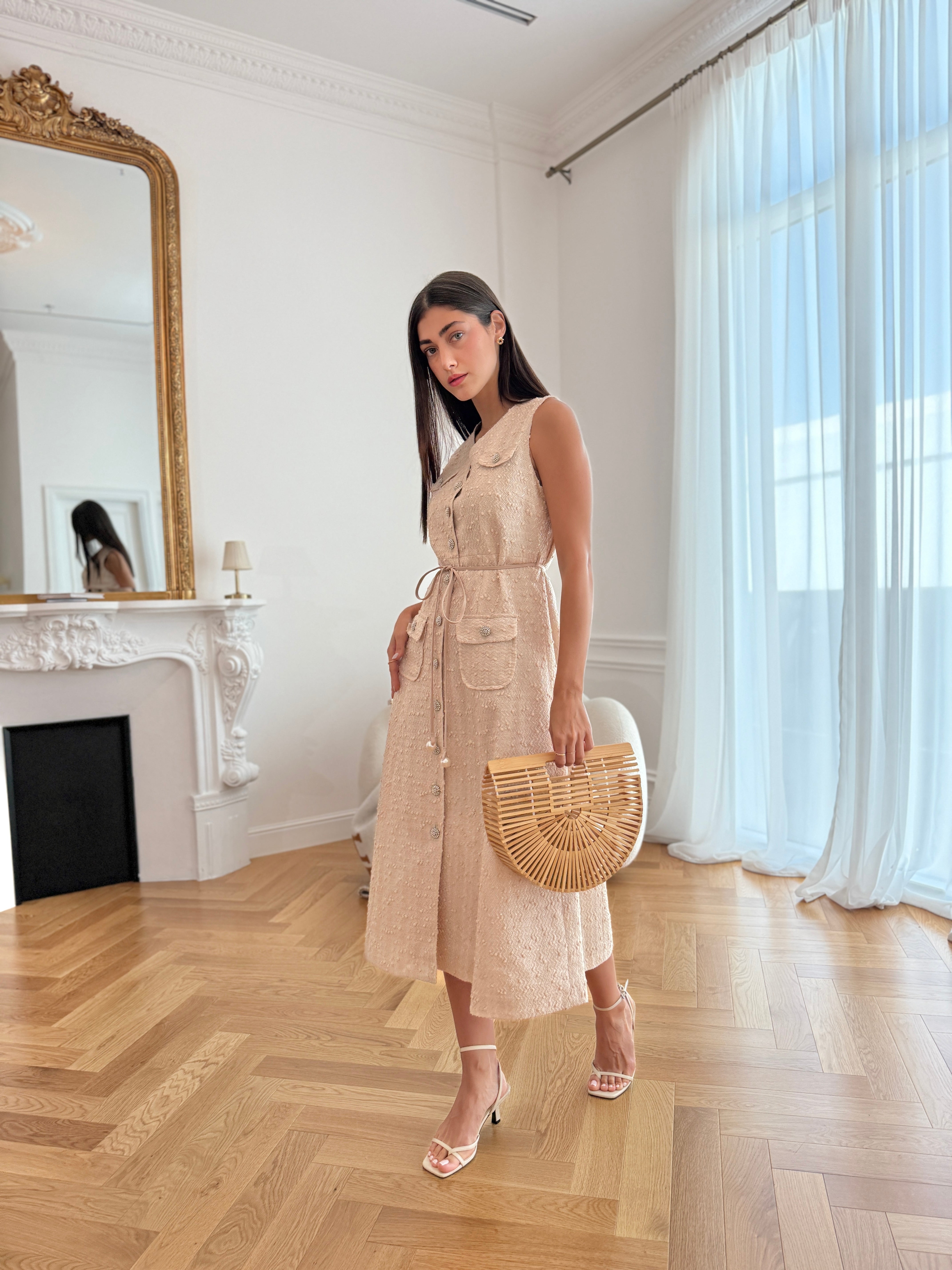 Long Chenille Dress