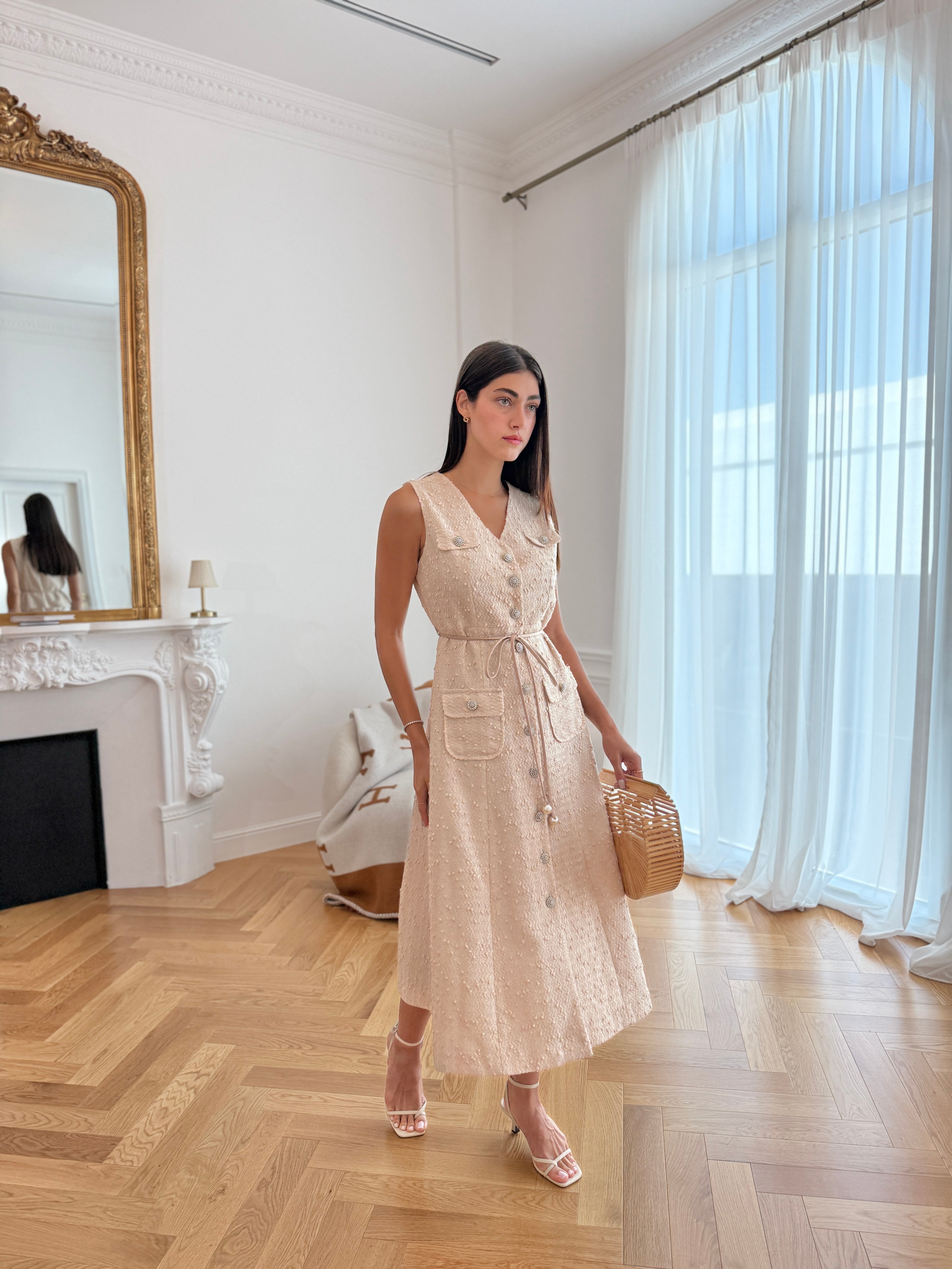Long Chenille Dress