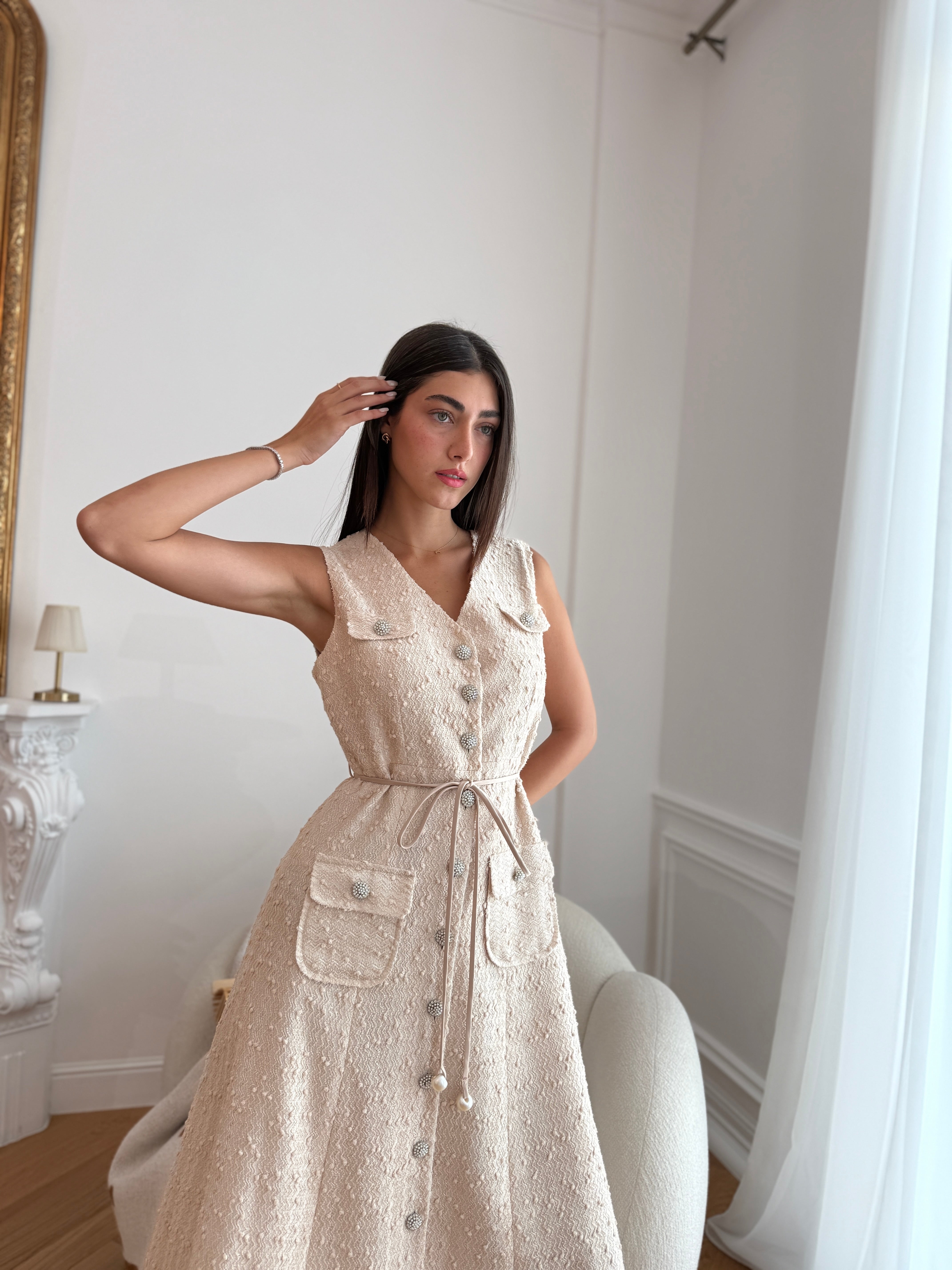 Long Chenille Dress