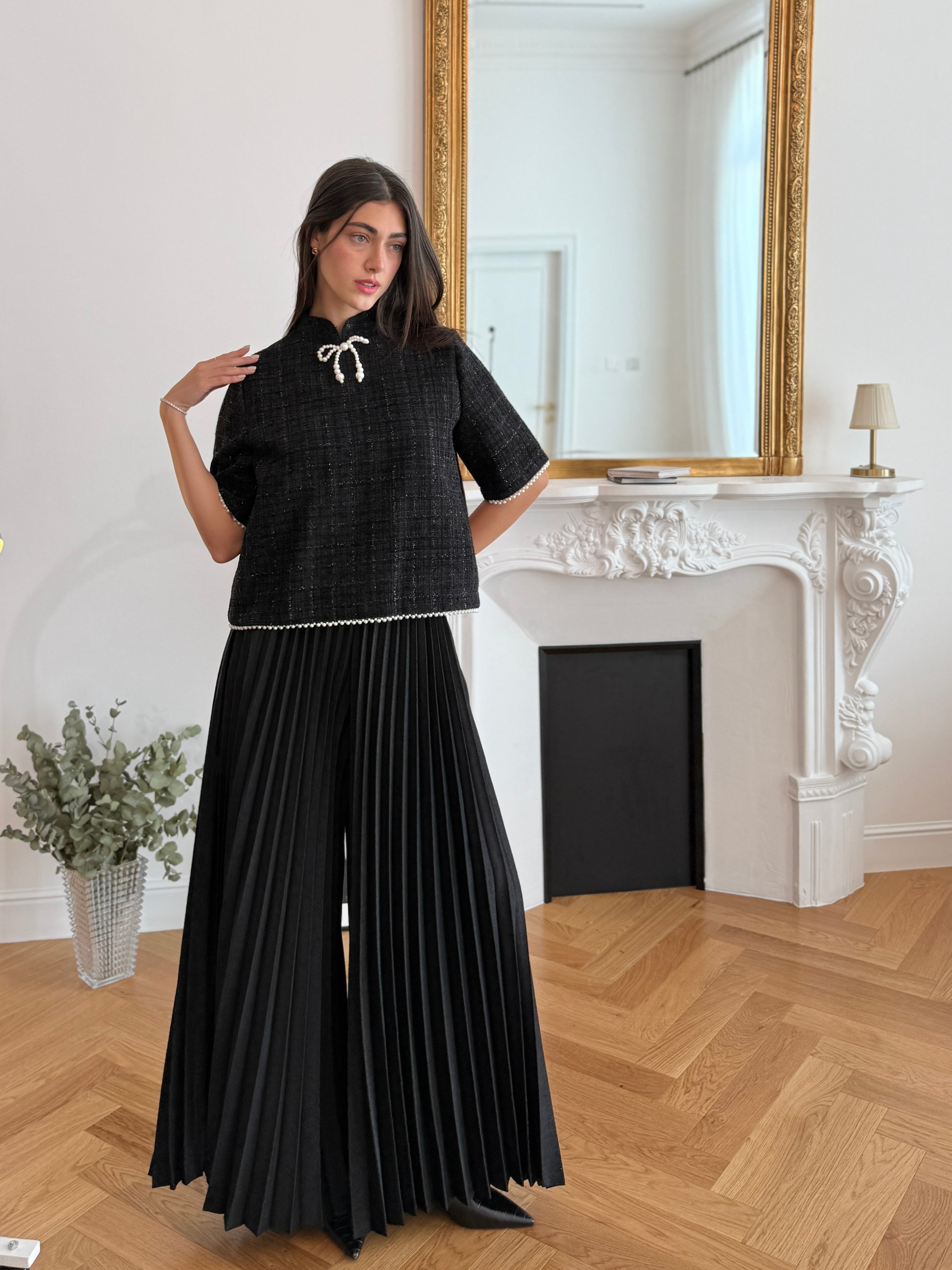 Nova Chenille Blouse