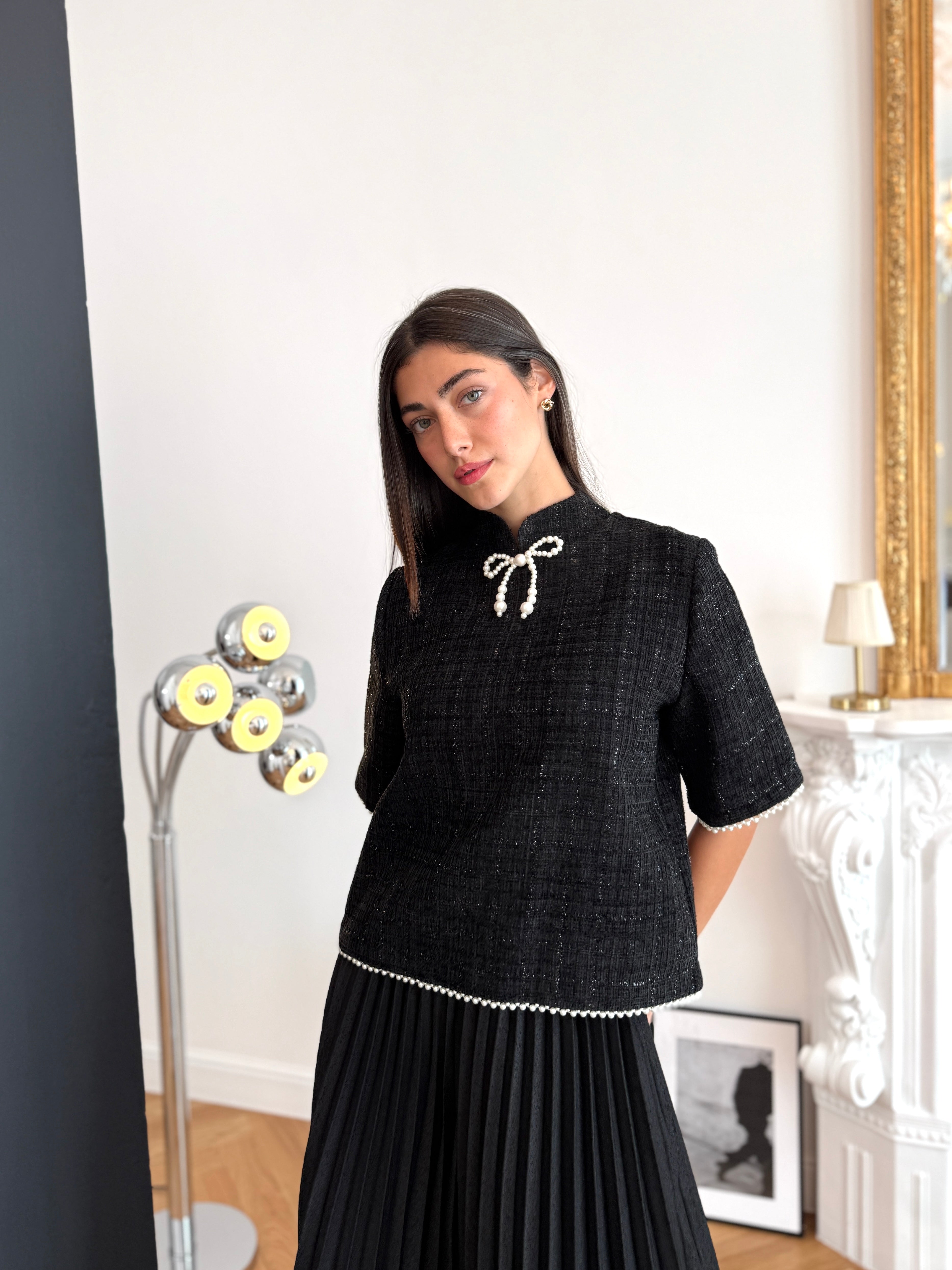 Nova Chenille Blouse