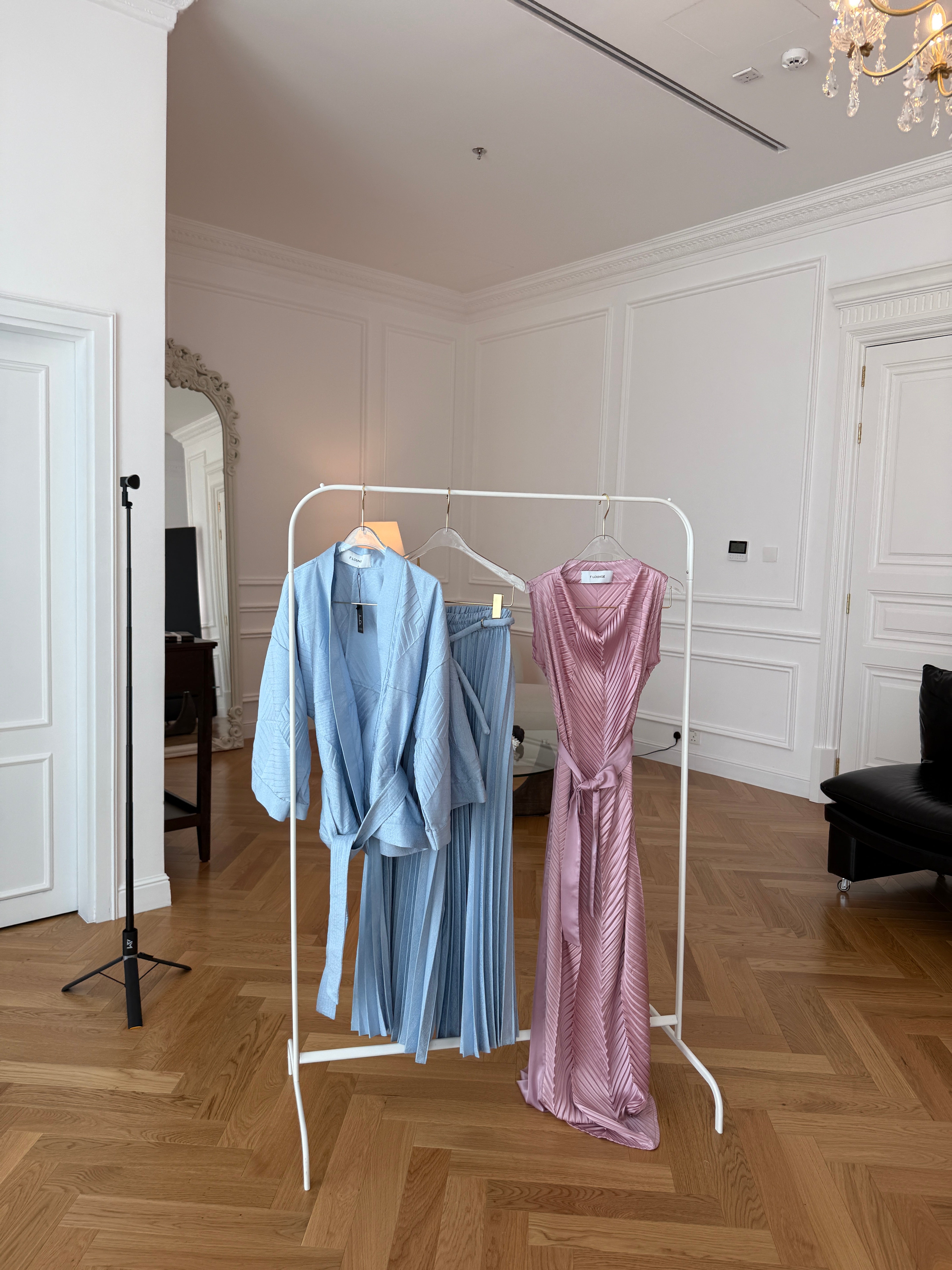 Silk Linear Dress
