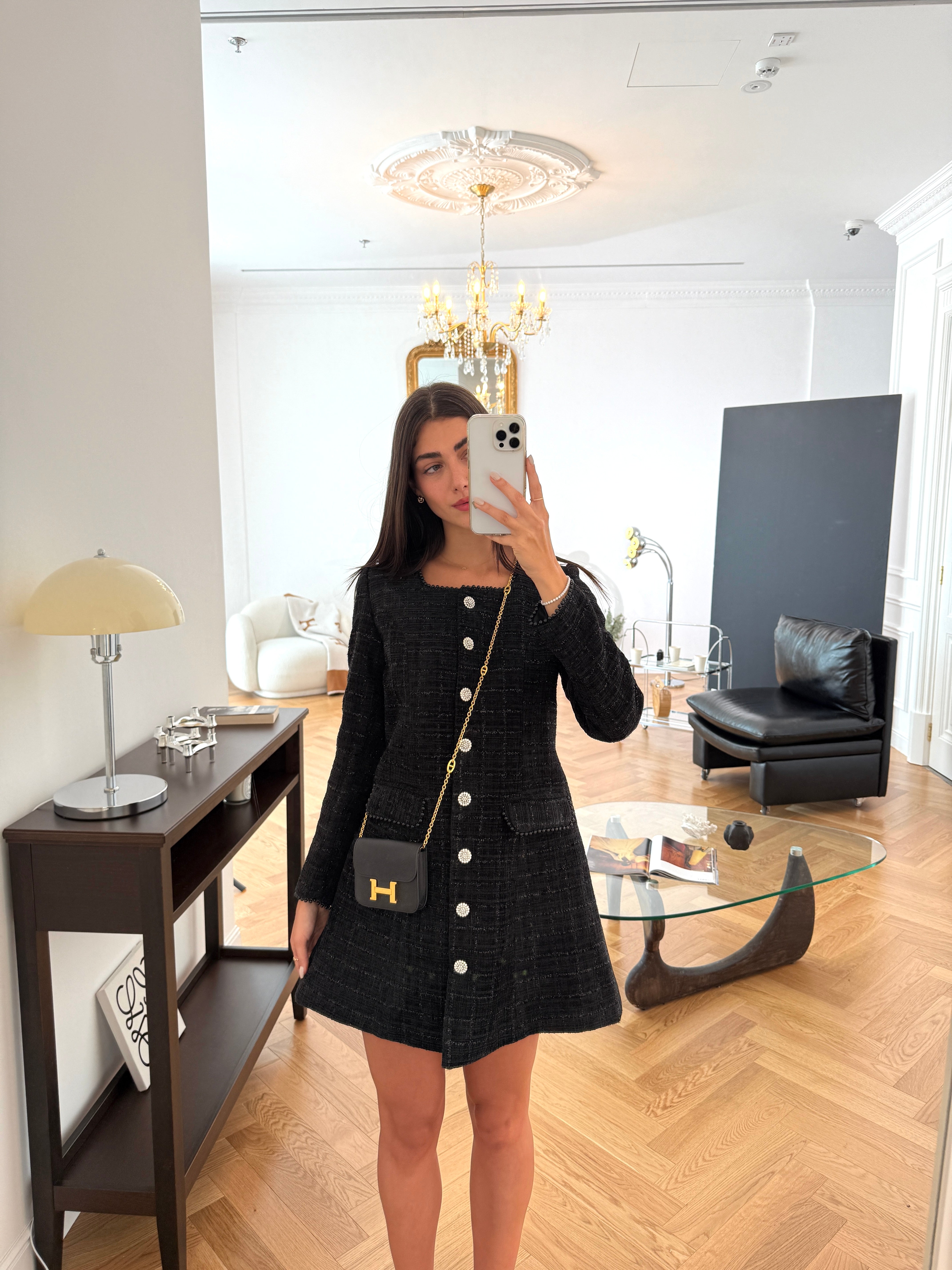 Chenille Pearl Dress
