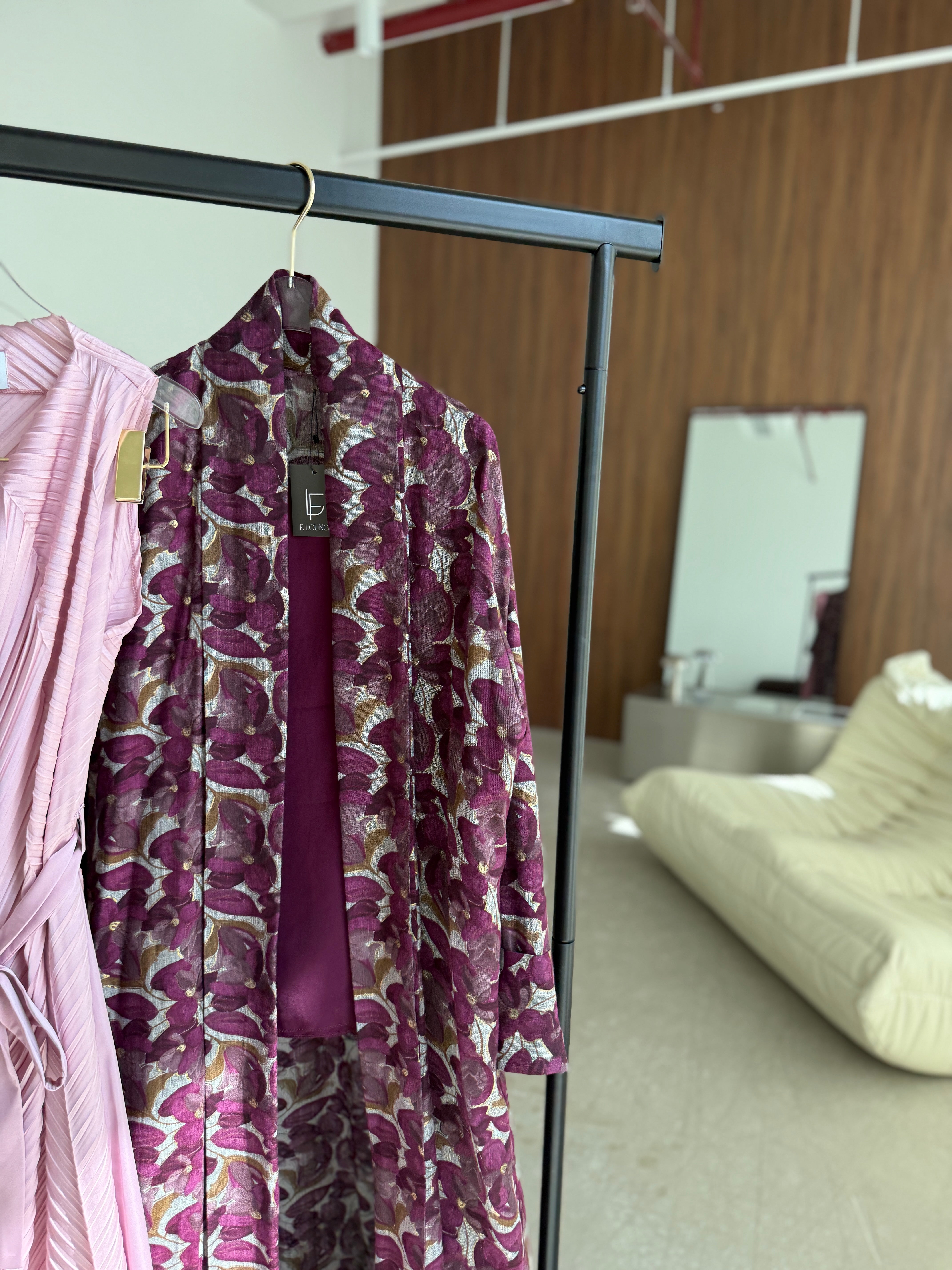 Silk Linear Dress