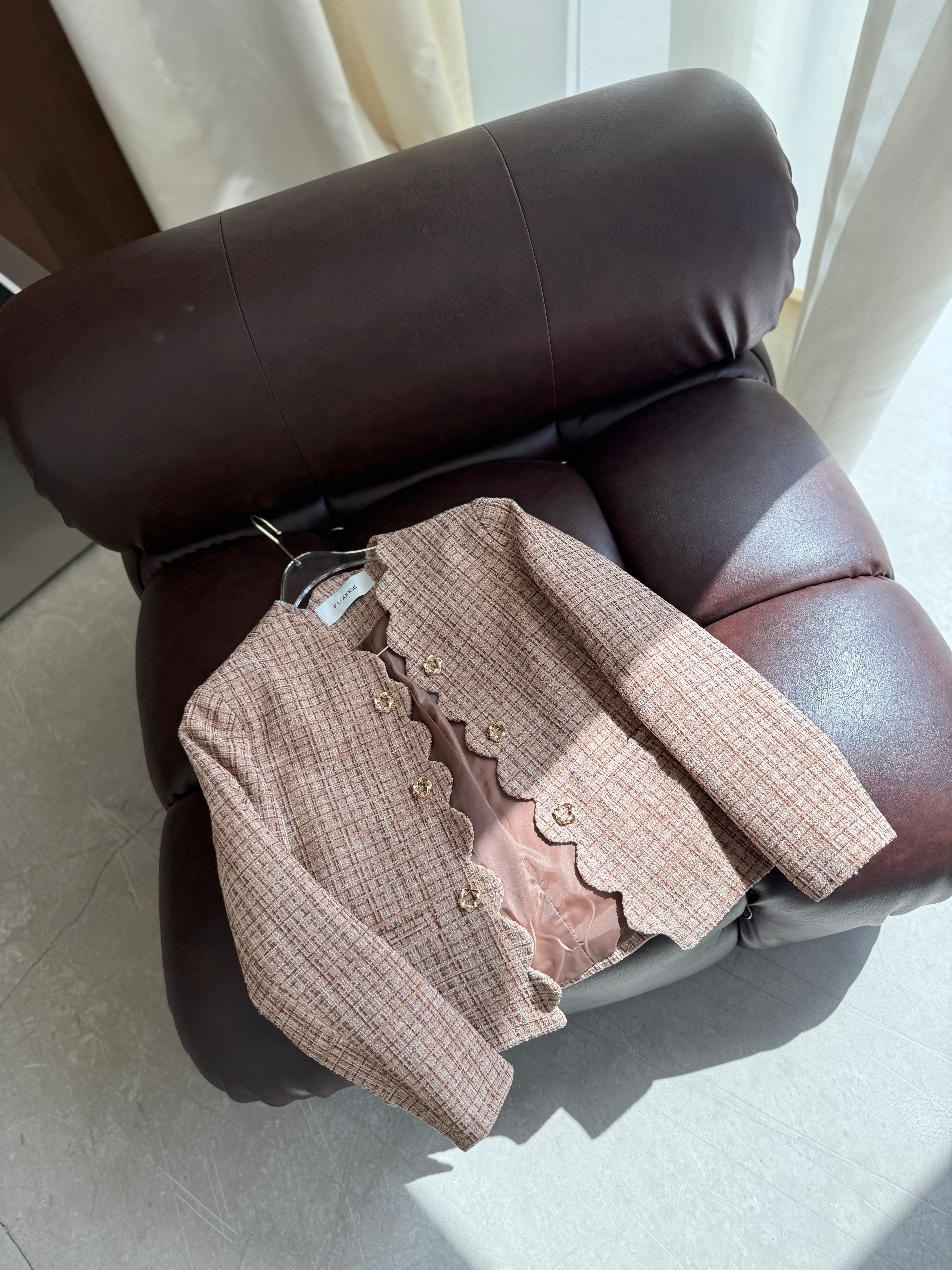 Curve Chenille Coat