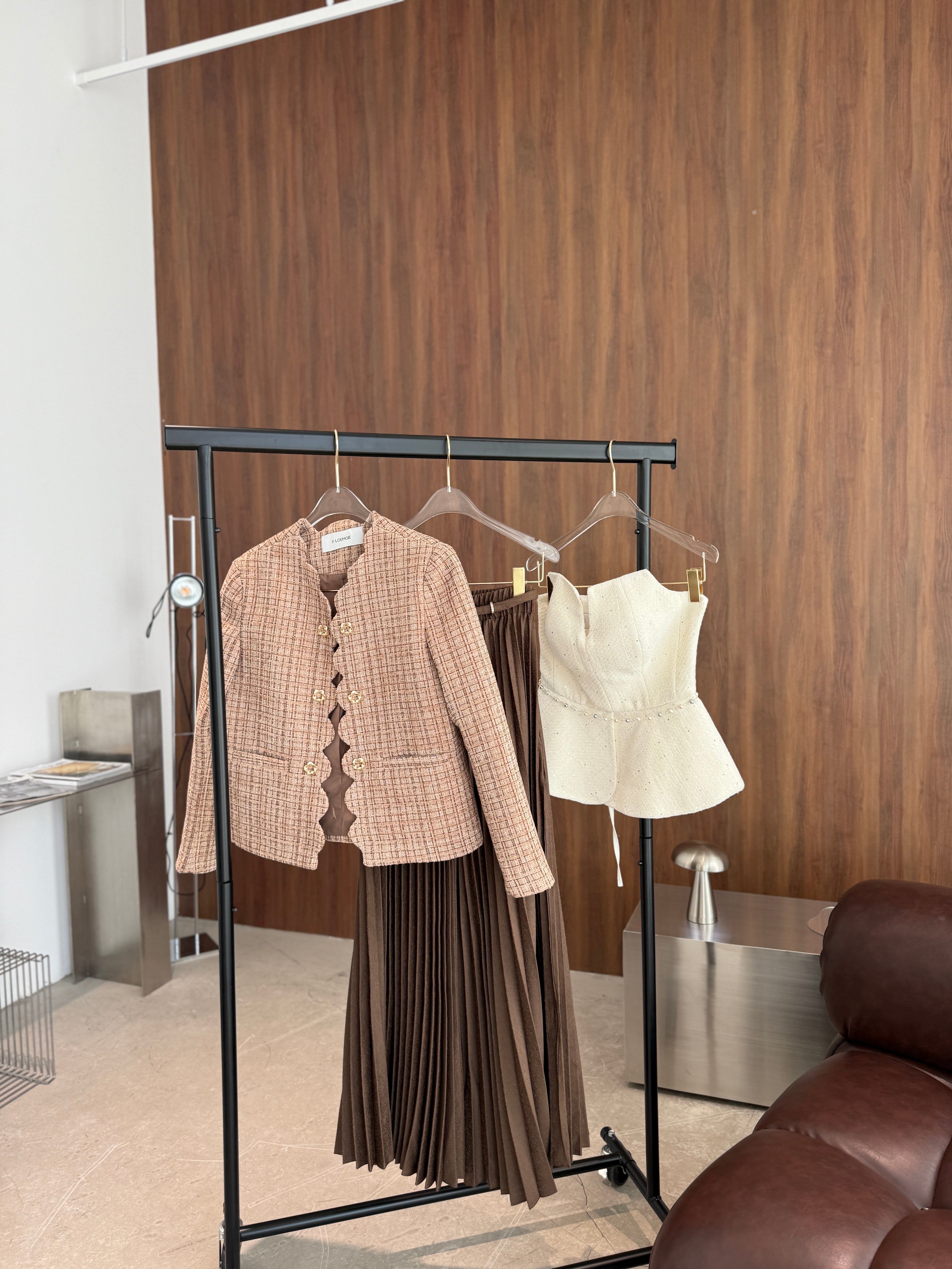 Curve Chenille Coat