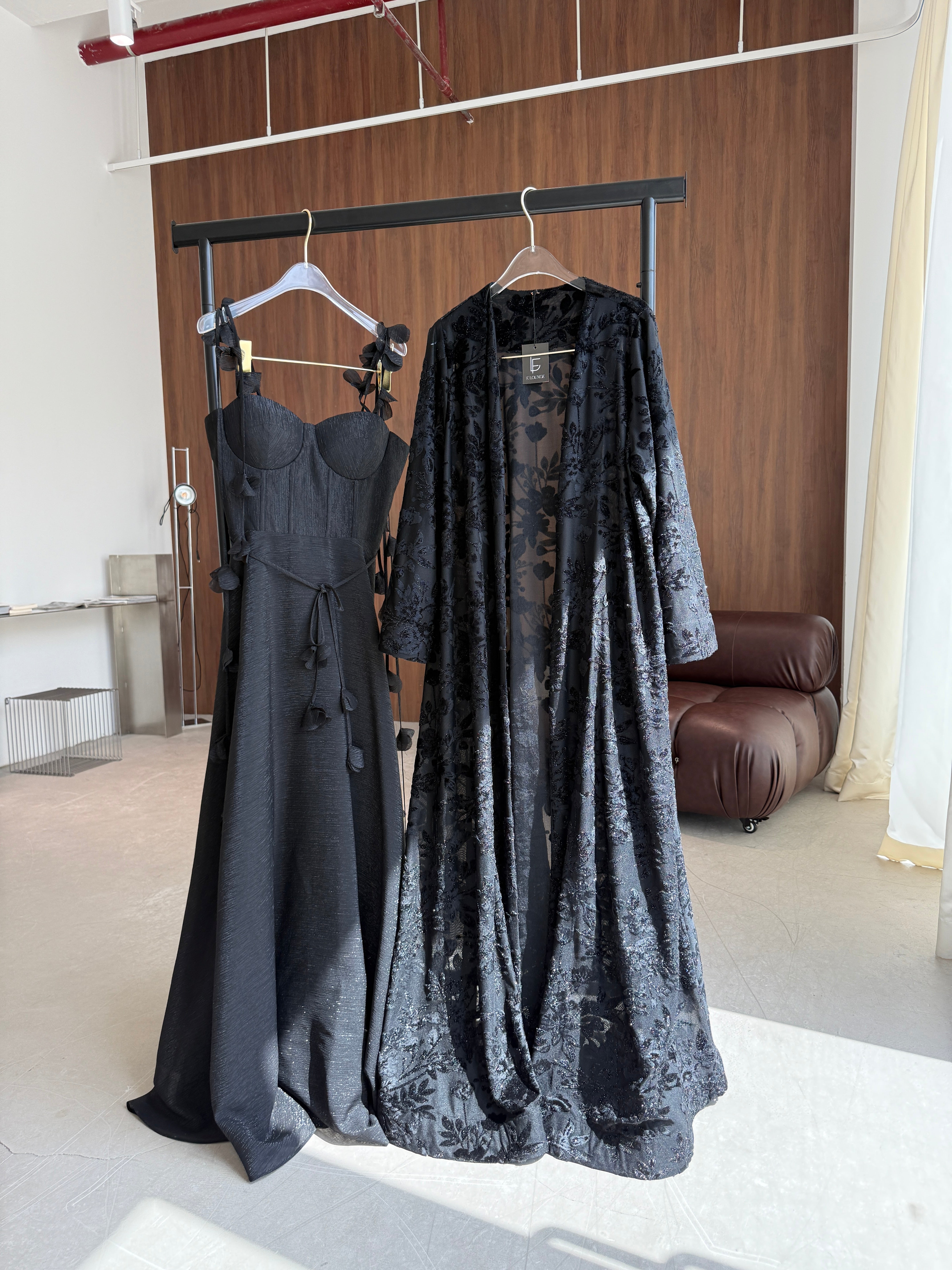 Velvet Shine Abaya