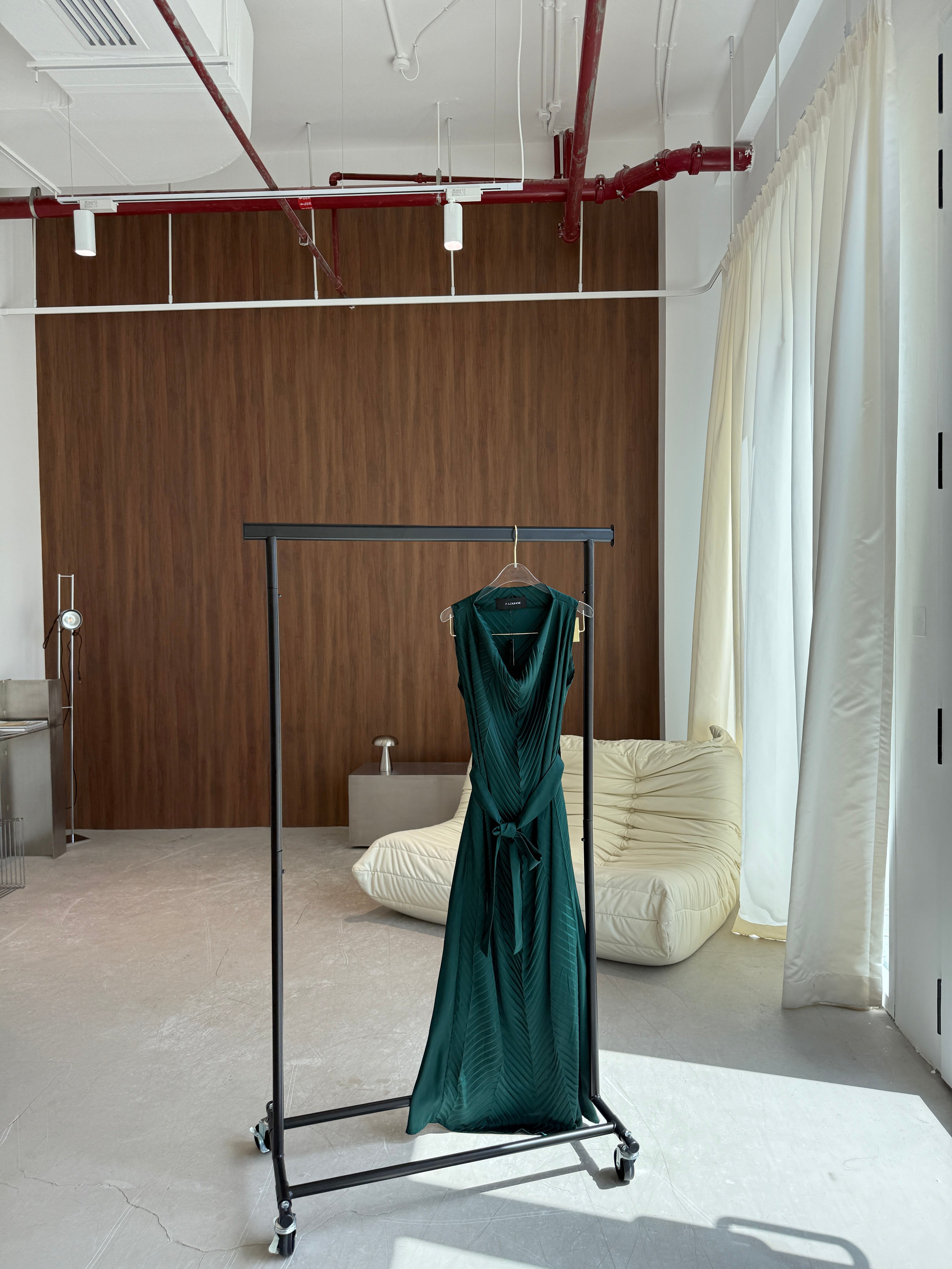 Silk Linear Dress