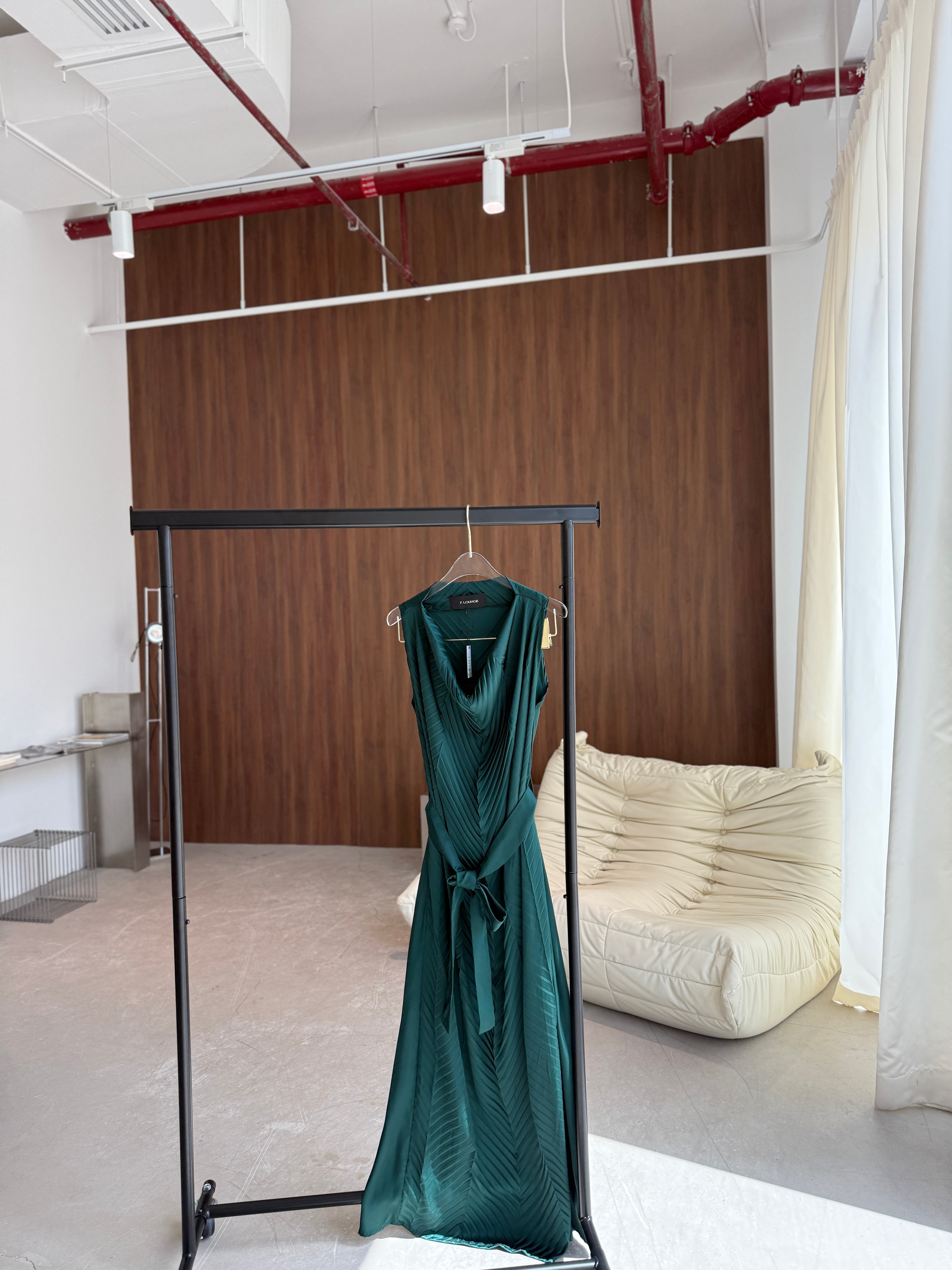 Silk Linear Dress