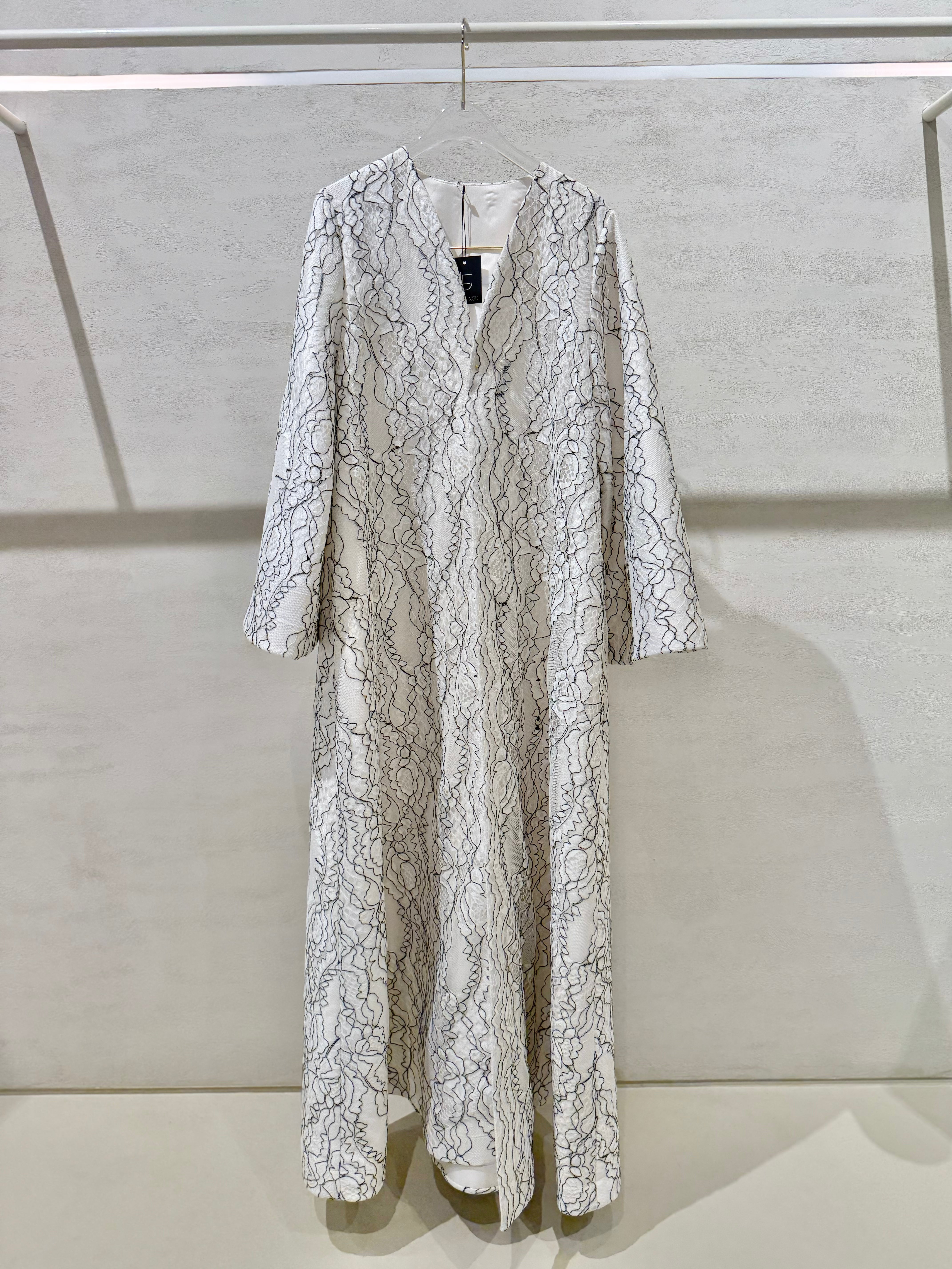 Braided Lace Abaya F.Lounge.Mena IMG_7155