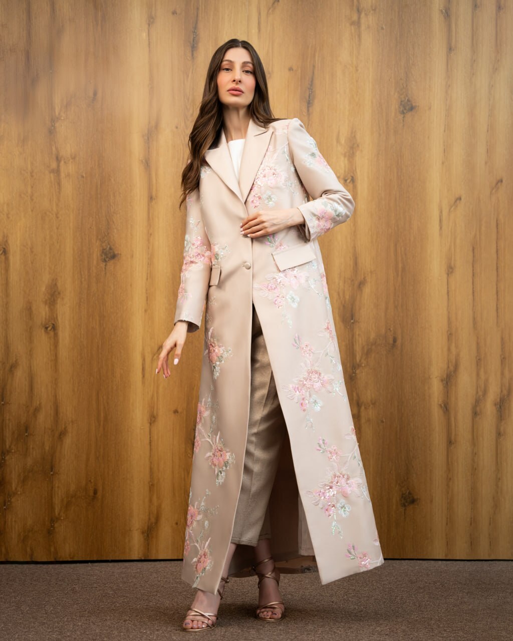 Polca Colorful Abaya F.Lounge.Mena Polca_Colorful_Abaya_Cream_1782156152620