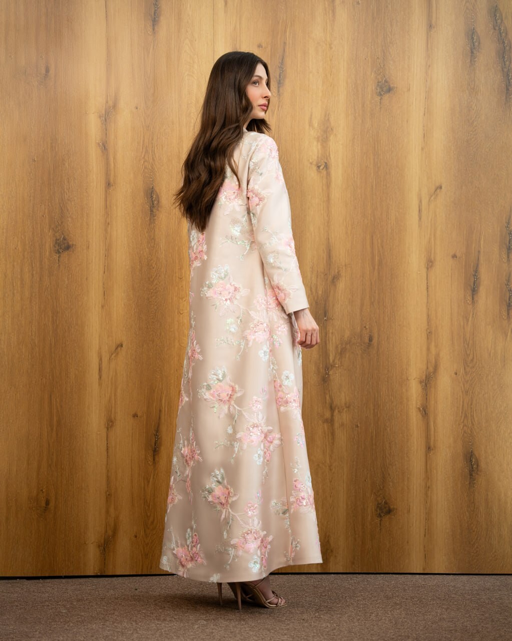 Polca Colorful Abaya F.Lounge.Mena Polca_Colorful_Abaya_Cream_1782156153467