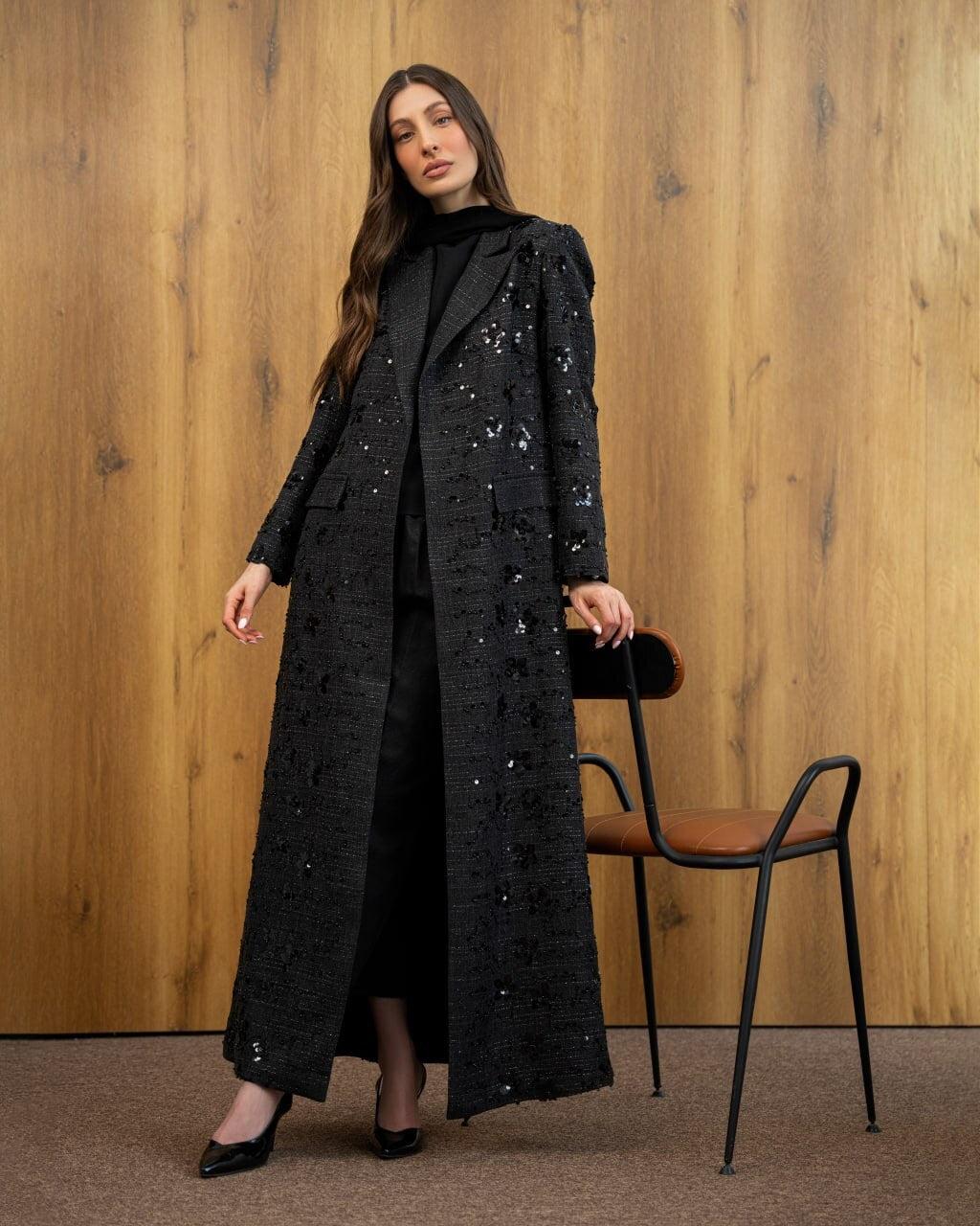 Polca Flower Abaya Unknown Polca_Flower_Abaya_Black_1782158536289