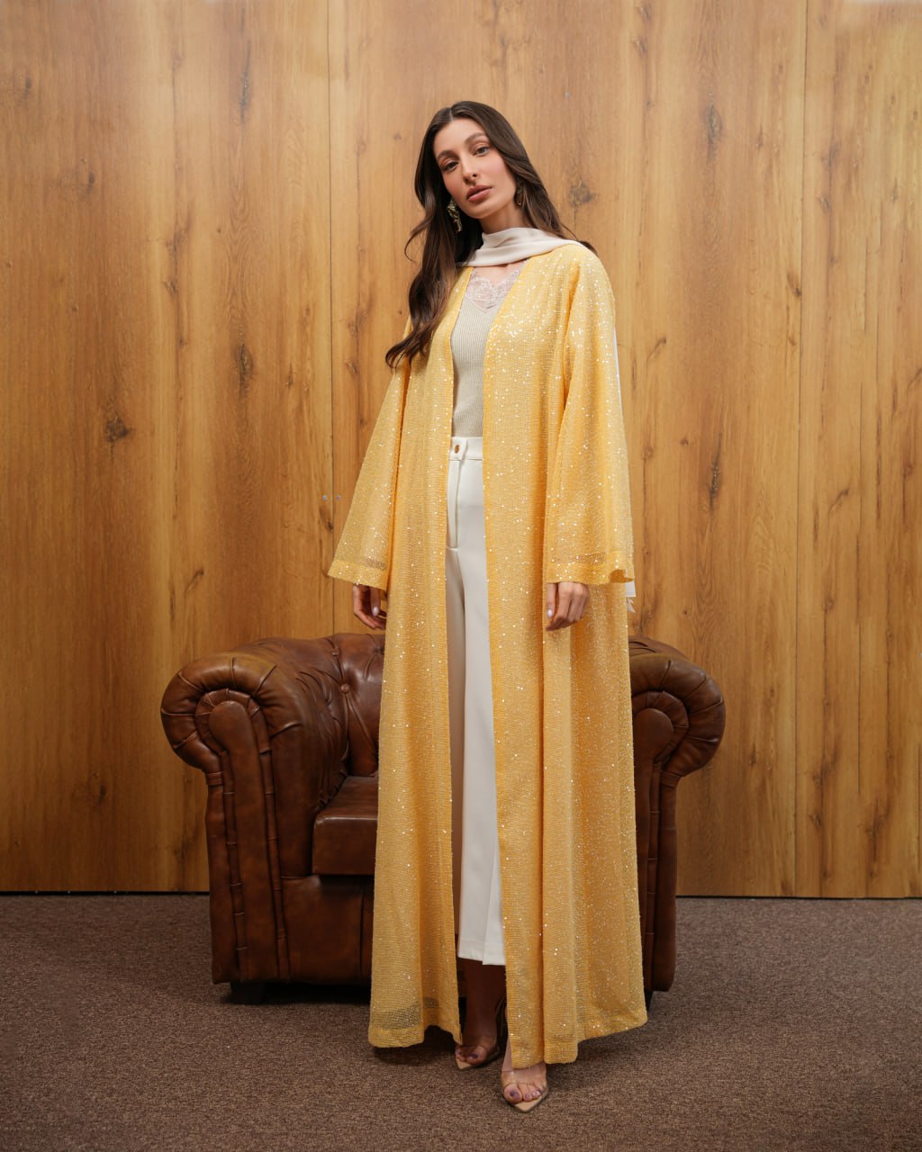 Polca Shine Abaya Unknown Polca_Shine_Abaya_Gold_1771153701105