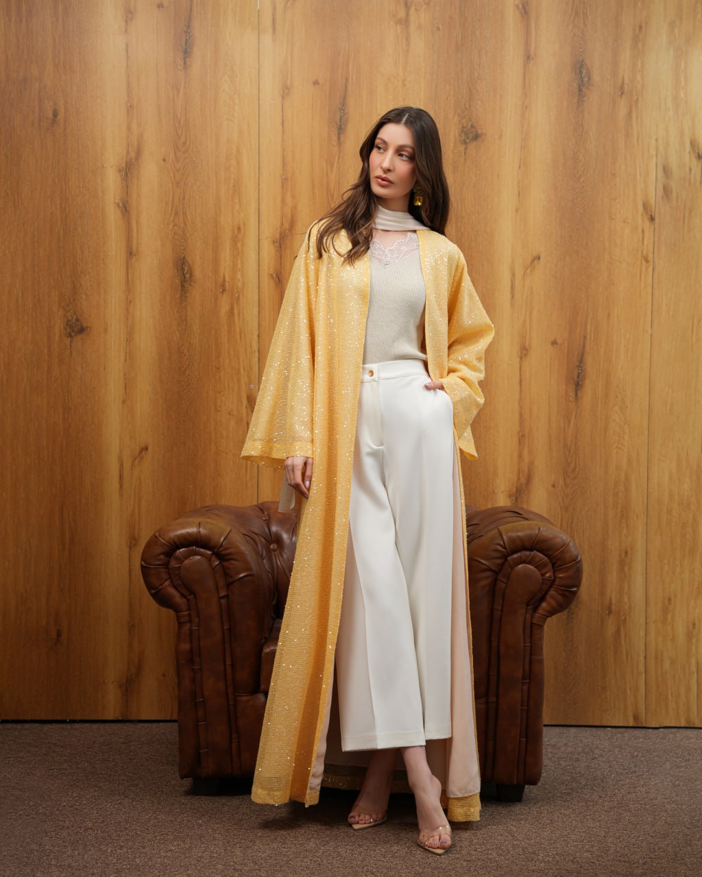 Polca Shine Abaya Unknown Polca_Shine_Abaya_Gold_1771153701431