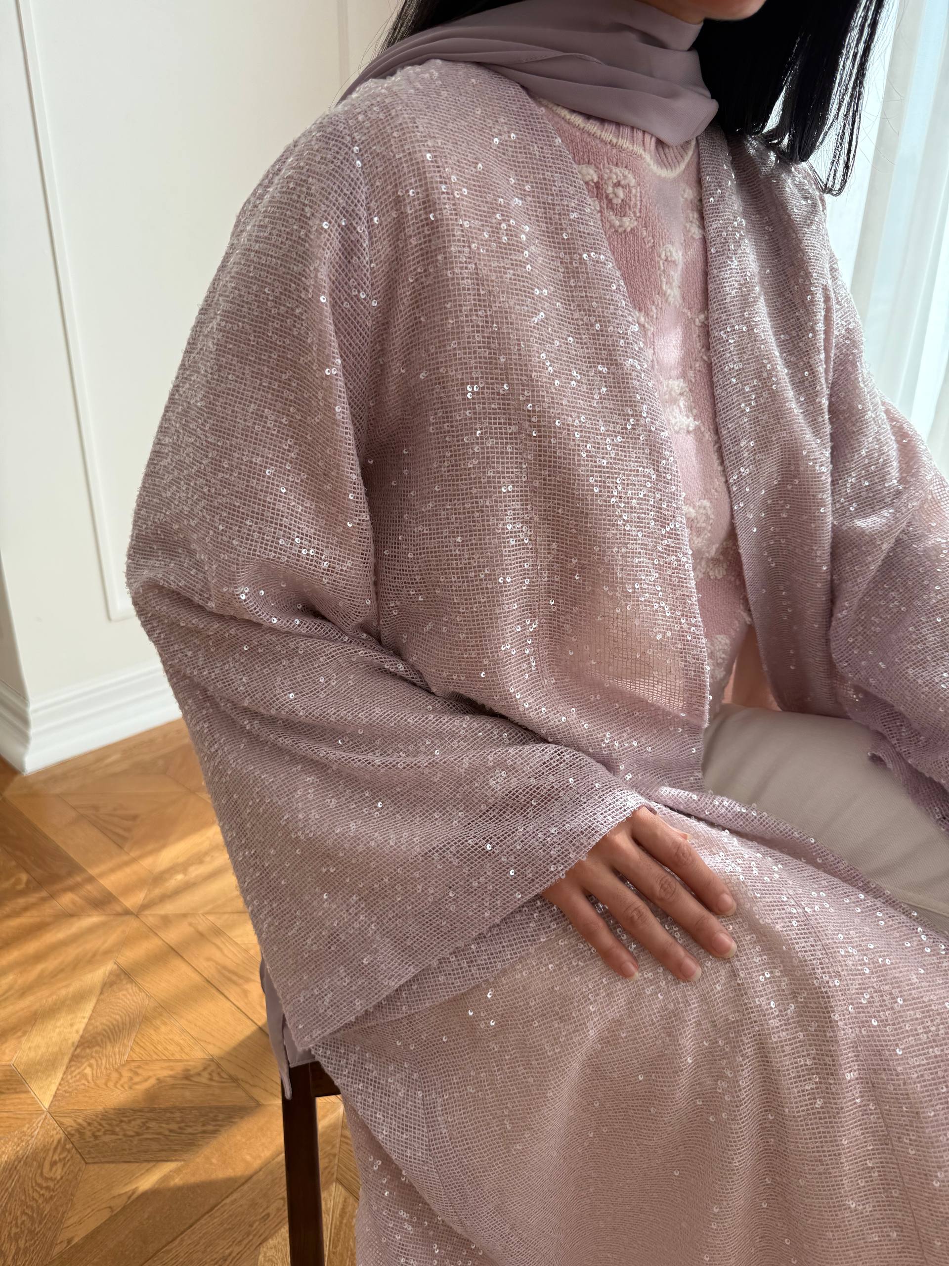 Polca Shine Abaya Unknown Polca_Shine_Abaya_Lilac_1770718712489