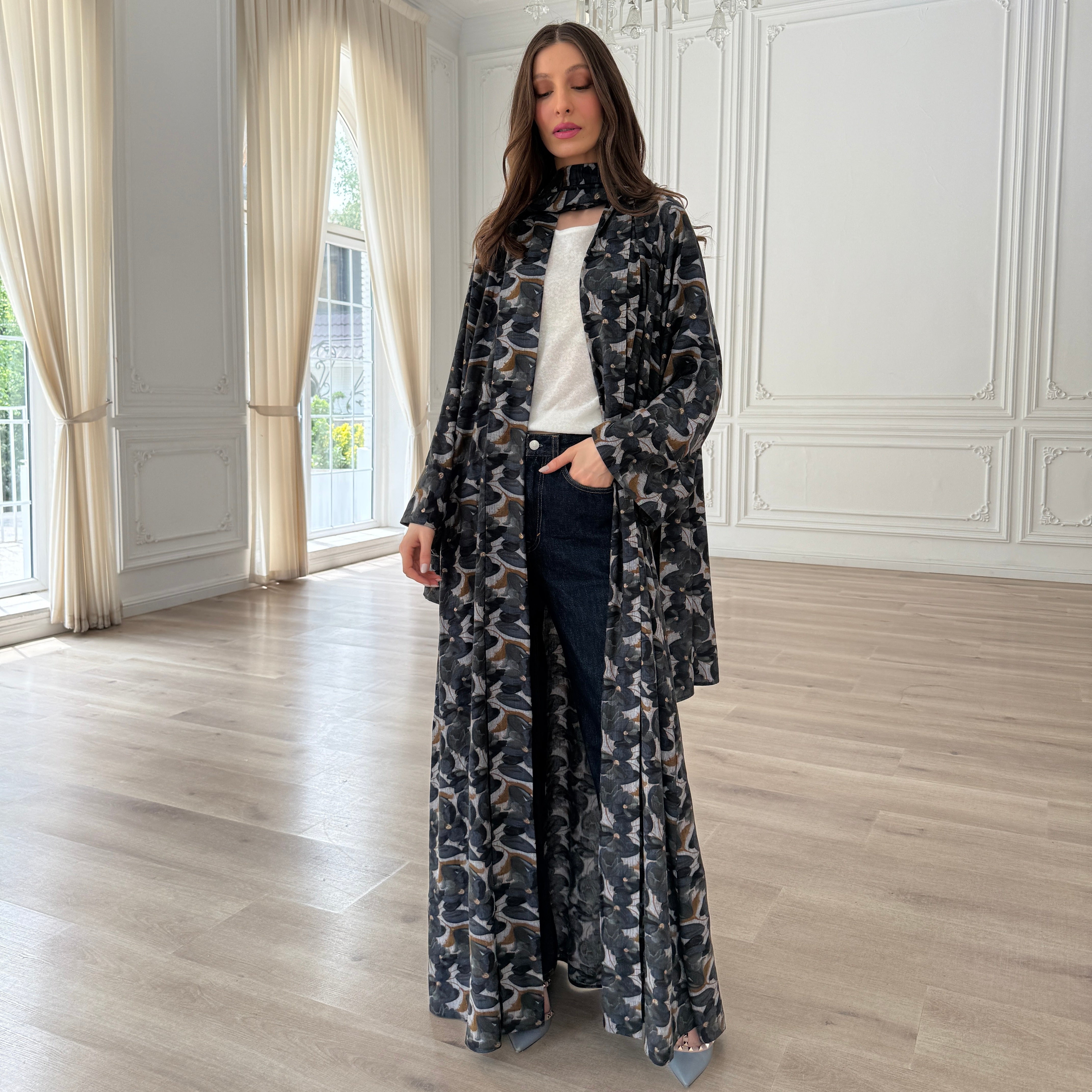 Summer Flower Abaya