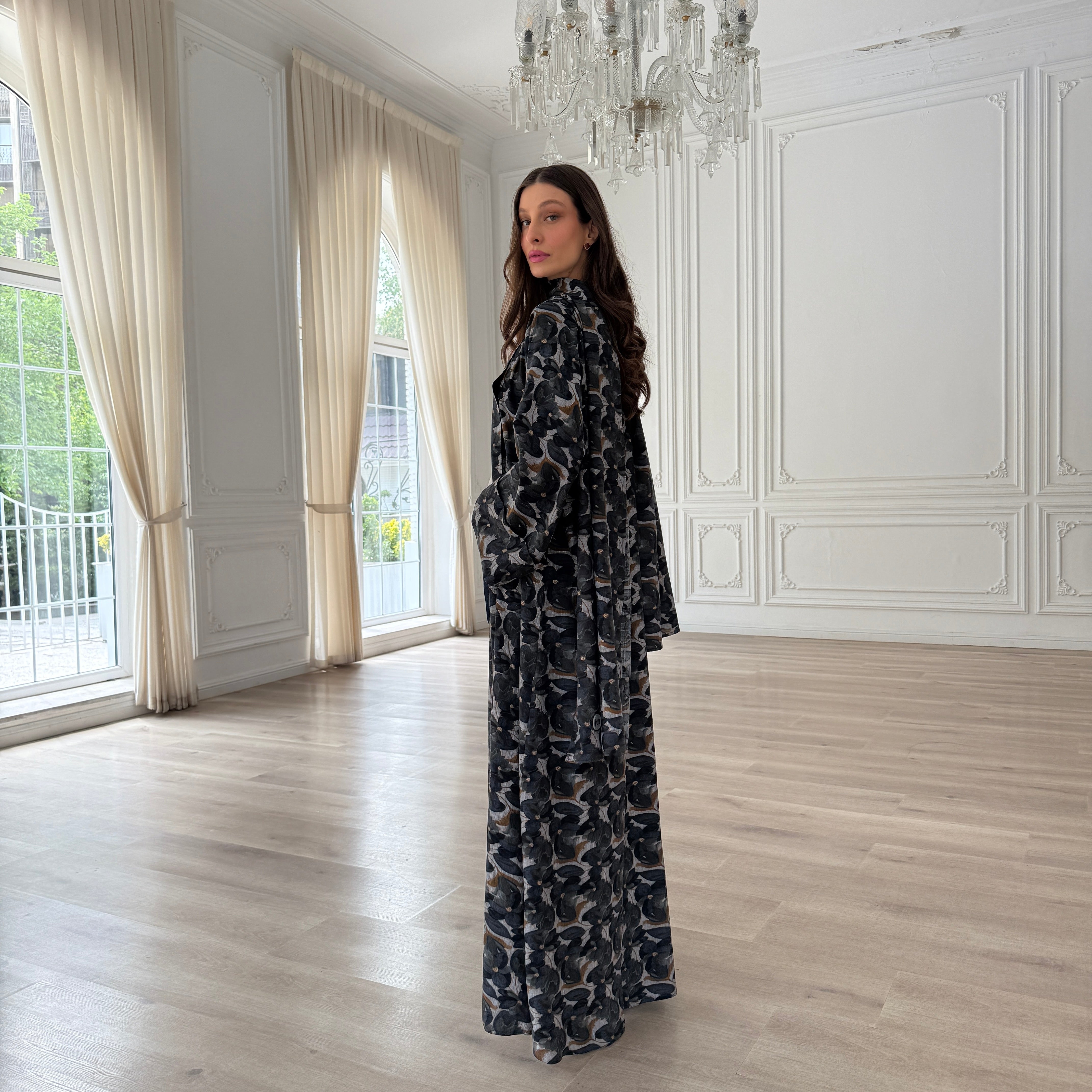 Summer Flower Abaya