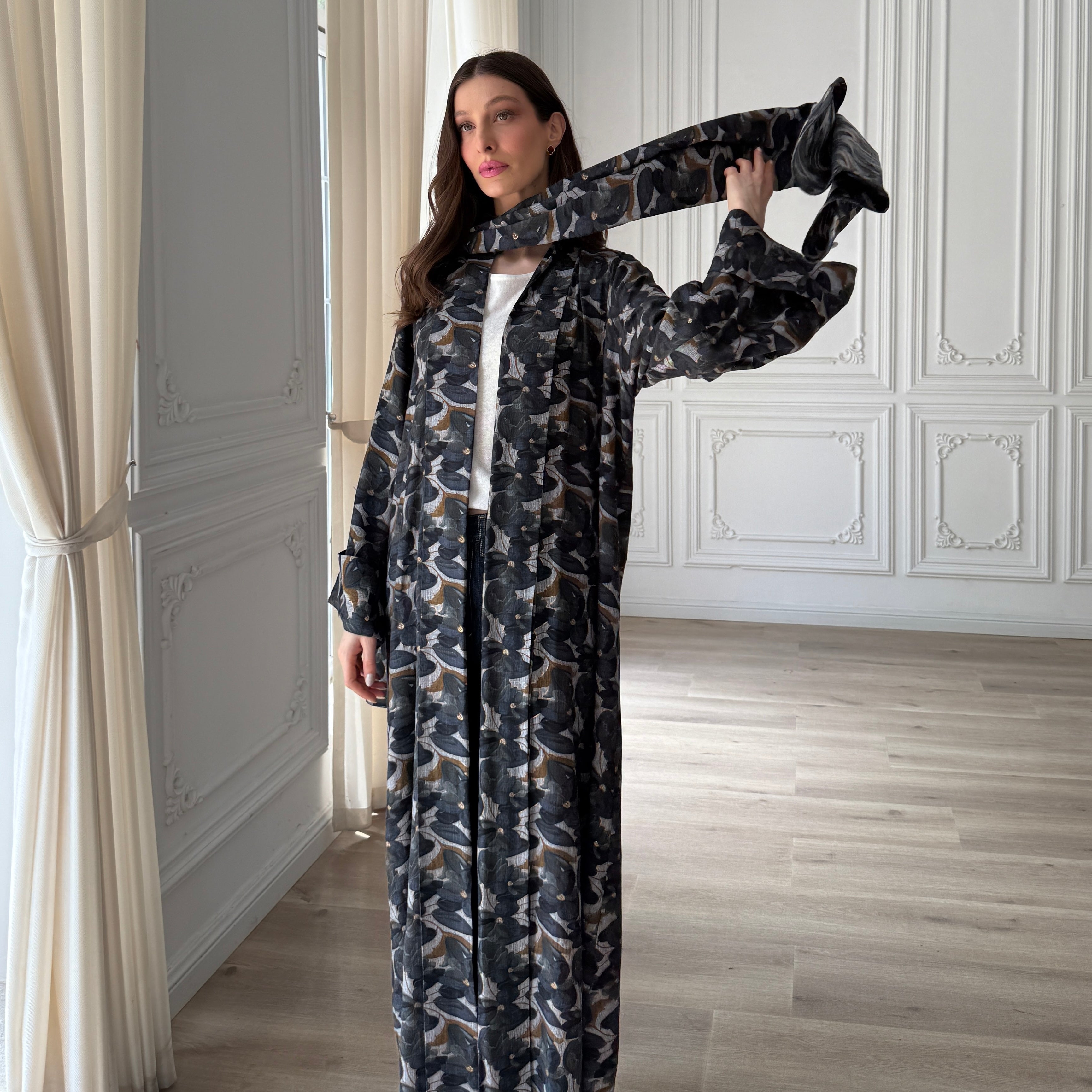 Summer Flower Abaya