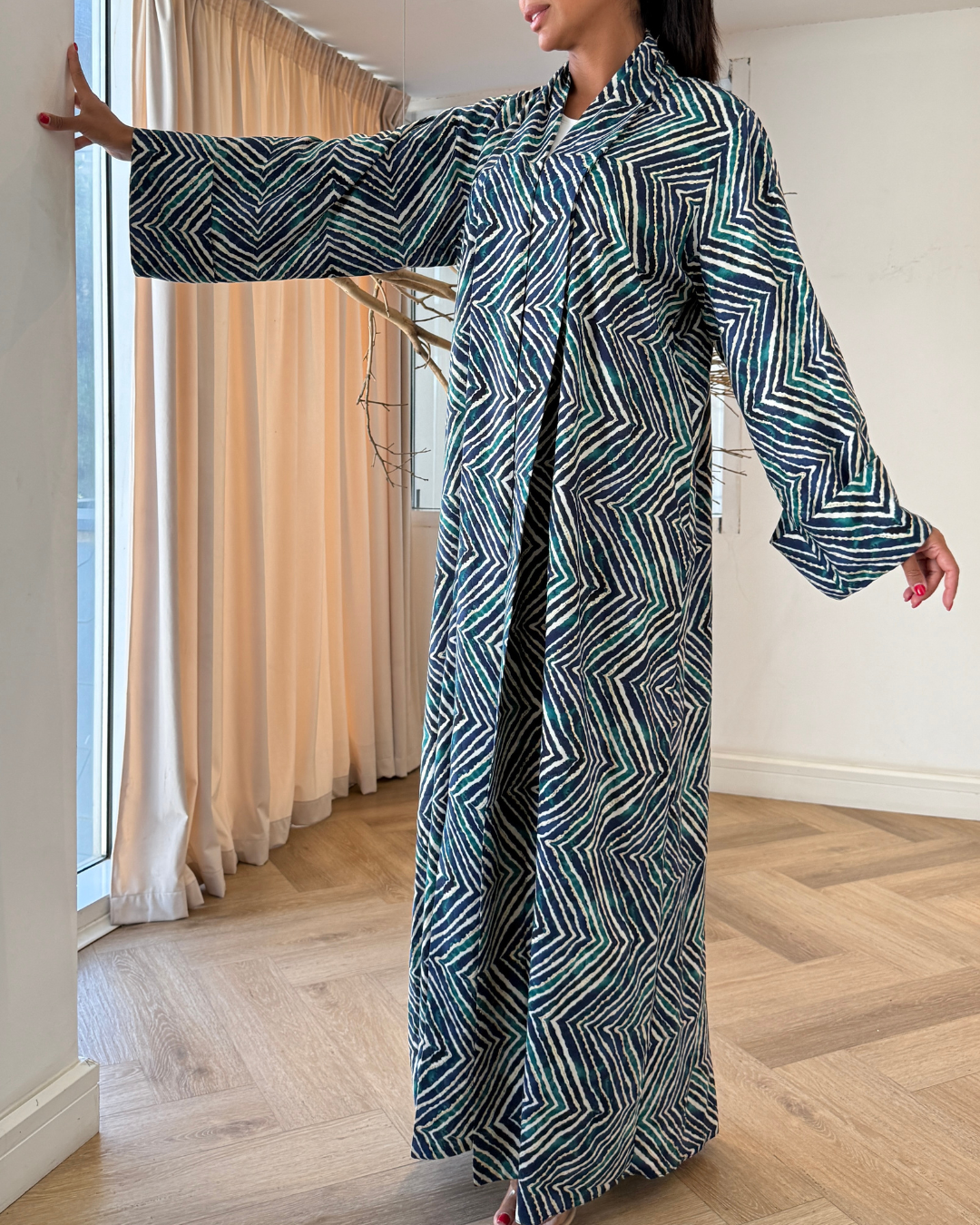 Summer Ocean Abaya F.Lounge.Mena SummerOceanAbaya1