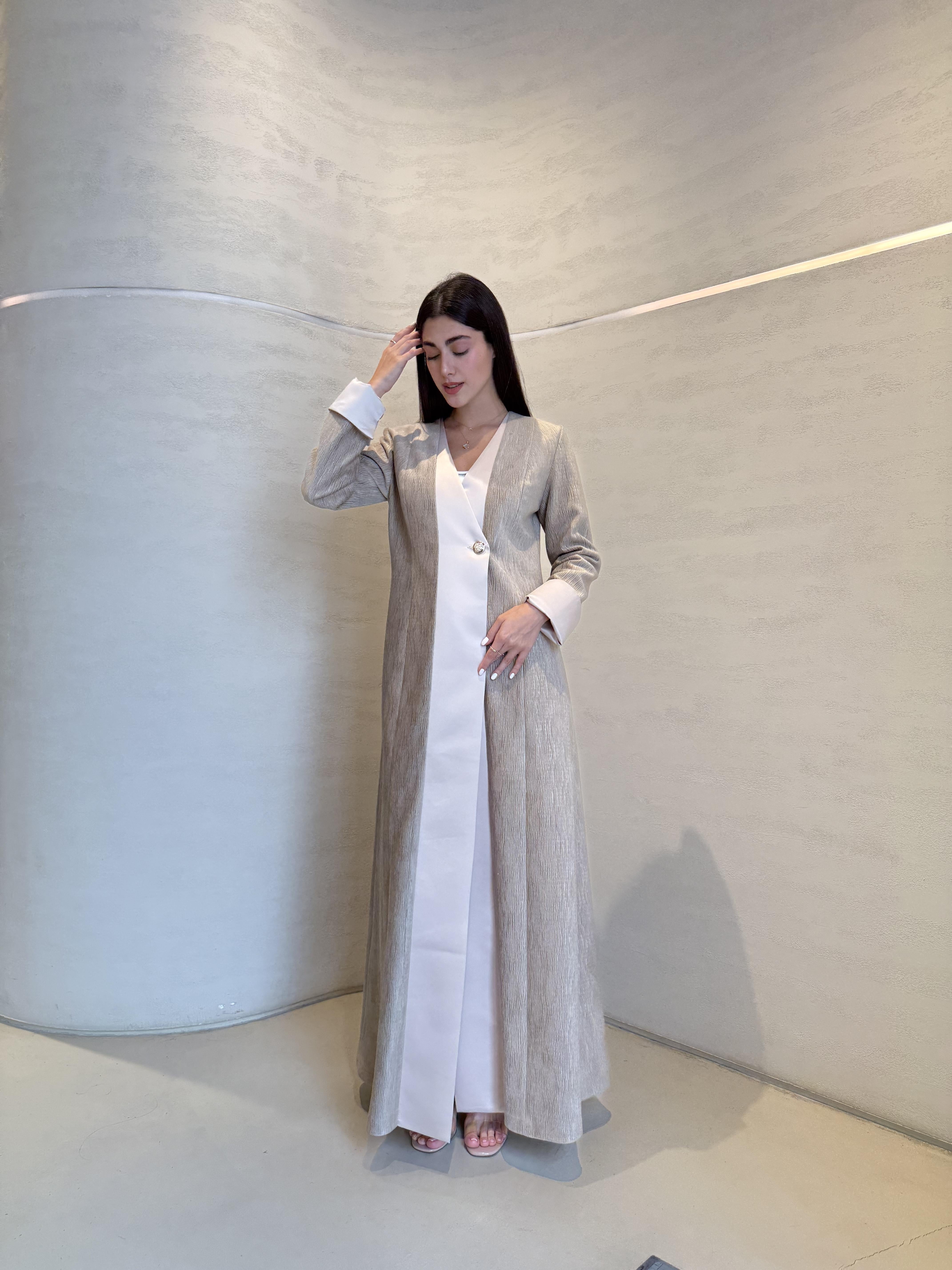 Wavy Velvet abaya F.Lounge.Mena Wavy_Velvet_abaya_Cream_1767260746822