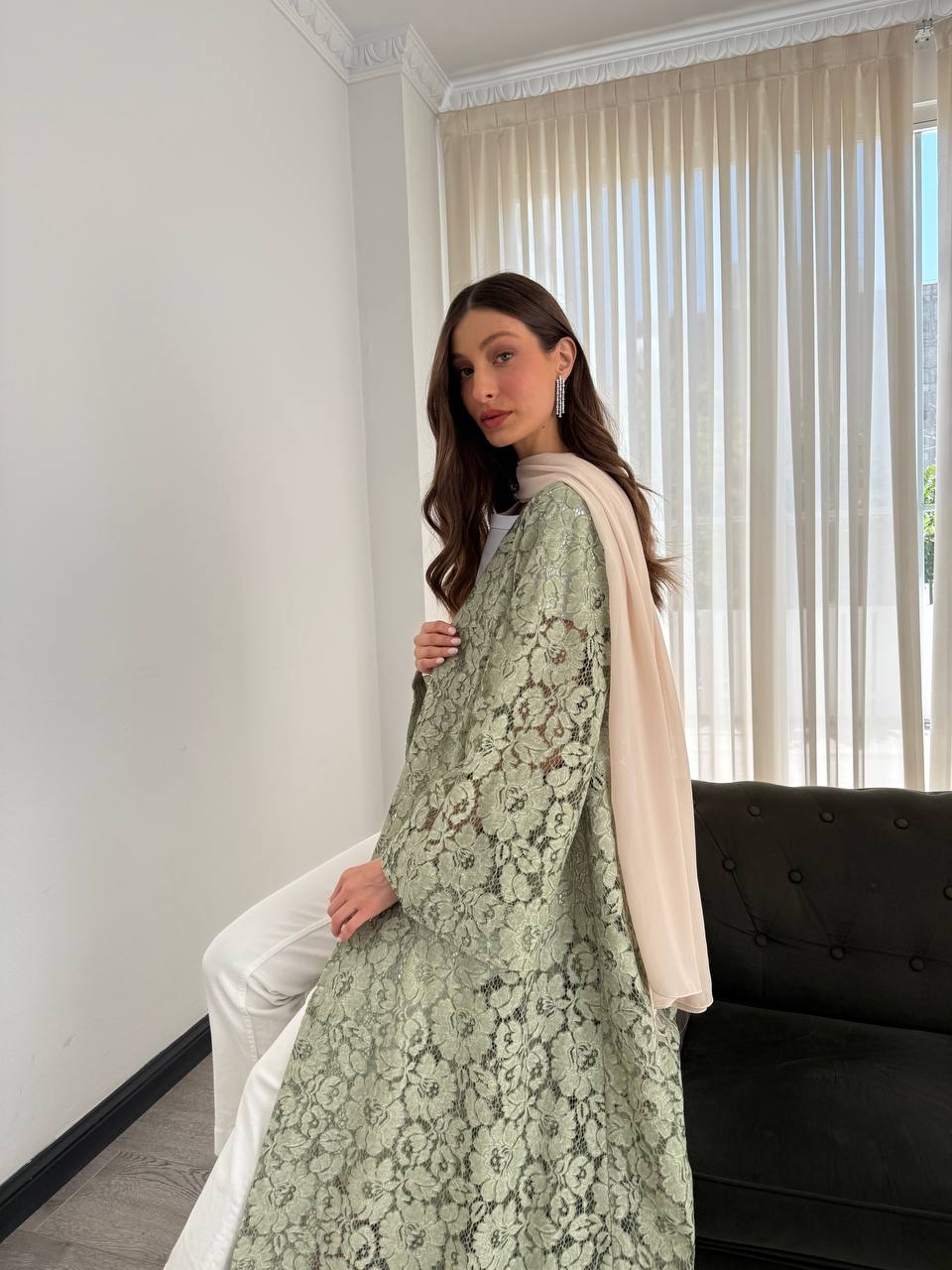 Lace Abaya