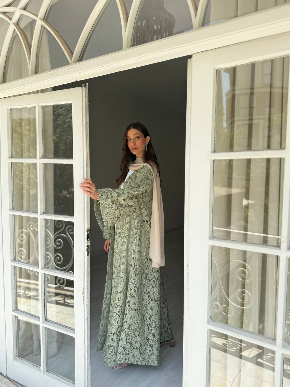Lace Abaya